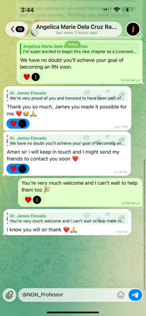 Verified Candidate chat review