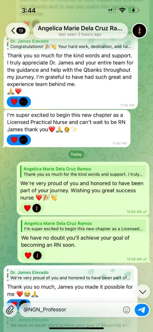 Verified Candidate chat review