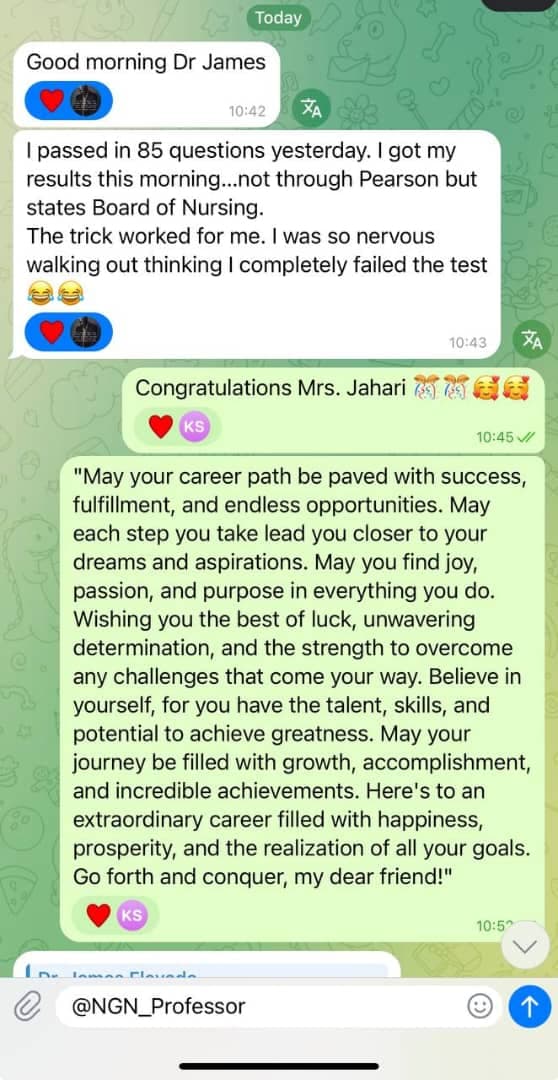 Verified Candidate chat review