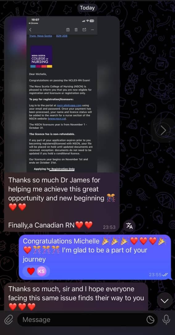 Verified Candidate chat review