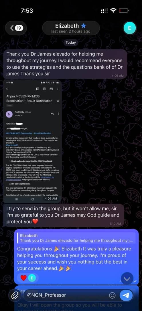 Verified Candidate chat review